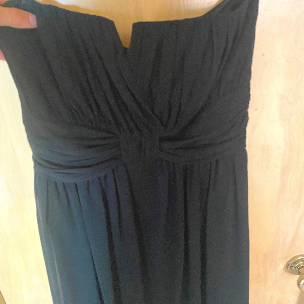 Strapless, Flowy, Above the Knee Dress